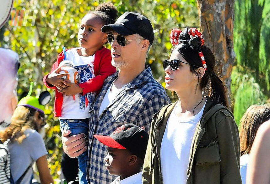 sandra bullock kinder